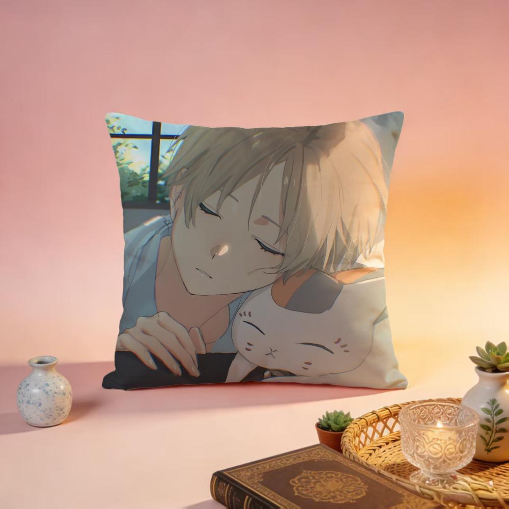 Trending NNatsumes Book of Friendsed Cushion Cover Premium SkinFriendly Pillow Case MultiPurpose for Home Office Travel