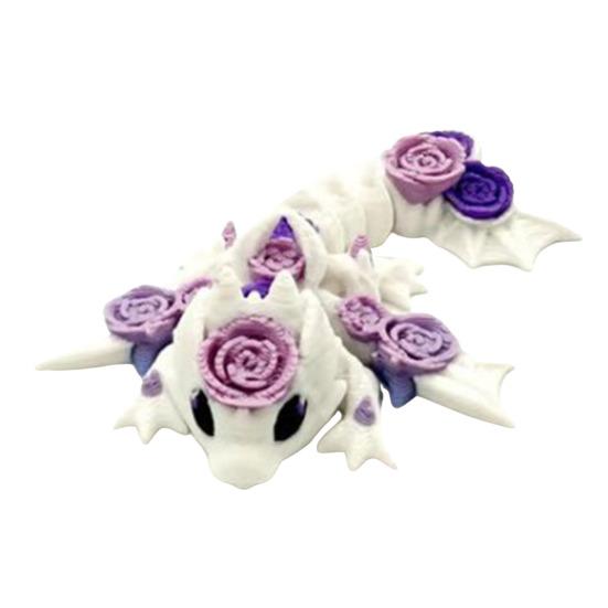 Яйцо Yousheng Small Mystery Dragon, 3D-печатное украшение в виде дракона, яркое цветное реалистичное пасхальное яйцо с полностью подвижным драконом