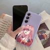 Чехол для телефона Cool Girl Anime для iPhone Samsung A55 S24 FE S25 M35 Xiaomi Redmi Note 13 Pro 14C Huawei Honor Realme, противоударный матовый чехол с защитой от царапин
