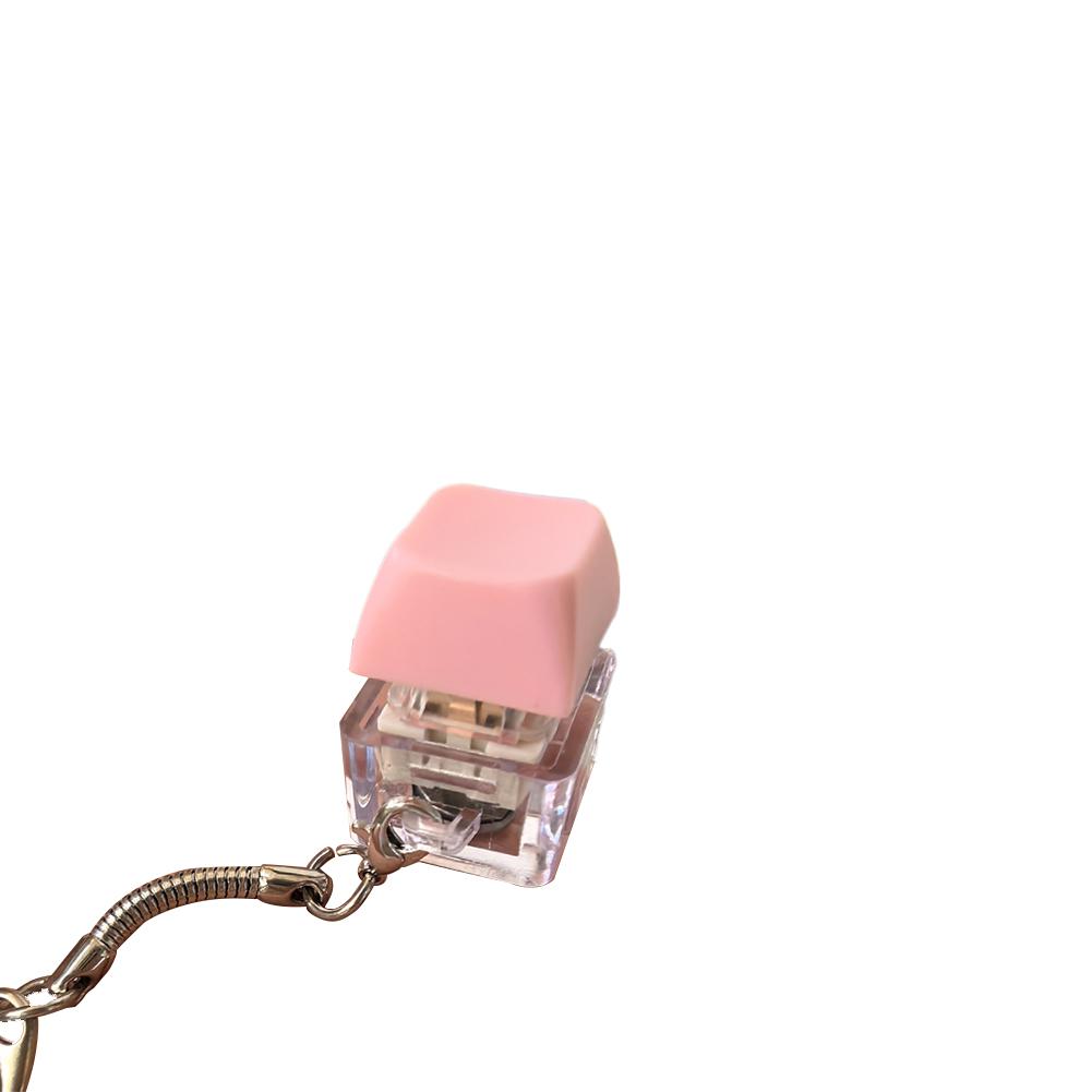 Colorful Keyboard Fidget Toys For Adults Kids,1/4/5/9‑buttons Pastel Keyboard Clicker Keychain For Work Stress Relief Anxiety