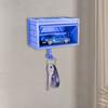 Car Garage Key Holder with Opening Door Wall Mount Key Organizer Decorative Key Hanger for Home Entrance Use Car Enthusiast