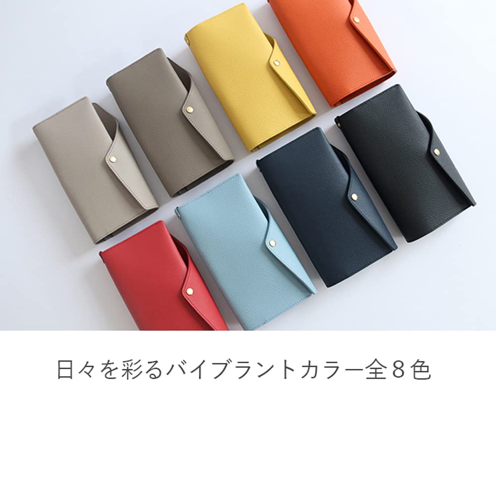 HUKURO Серия Vibrant Hobonichi Weeks MEGA Планировщик Оригинальный для мужчин и Сделано в Фукуро Обложка, Кожа, Тонкий, Модифицированный, Женщины, Бизнес, Япония, Серо-бежевый,