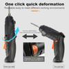 USB Charging Electric Screw Driver Multifunctional Cordless Screwdriver  Screwdriver Set
