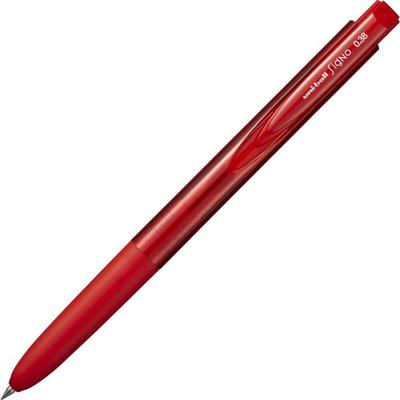 Гелевая шариковая ручка Mitsubishi Pencil Signo 10, RT1, 0,38 мм, Красная, Ручки, UMN15538.15