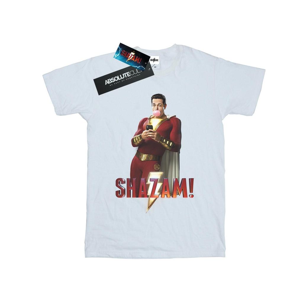 DC Comics Boys Shazam Bubble Gum T-Shirt