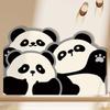 Diatom Mud Cute Panda Cartoon Mat Toilet Absorbent Non-slip Resistance Dirty Entry Toilet Foot Mat Bathroom Mat
