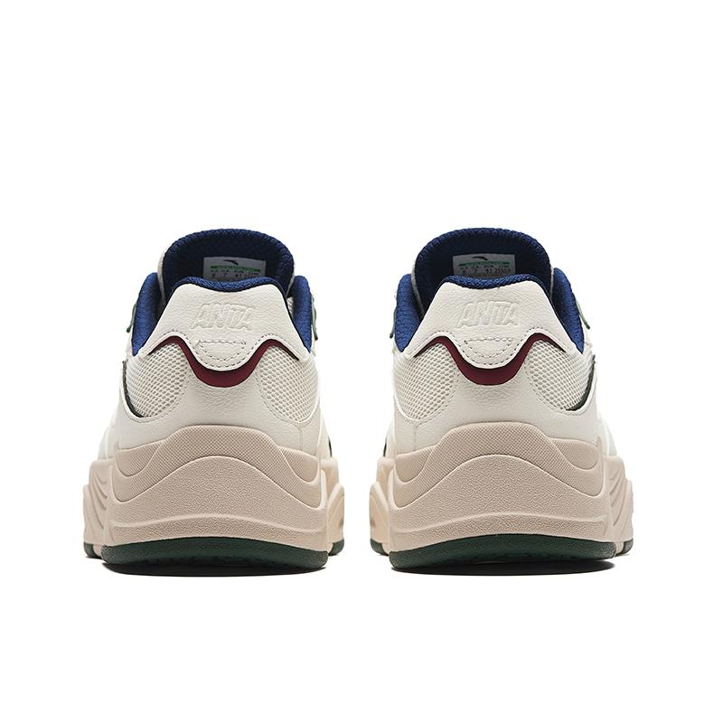Anta Легкие кроссовки с низким верхом Seaweed Height Increating для мужчин, кроссовки Off-White Green 912428011-4