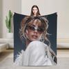 TINI STOESSEL Futtura Tour  Blanket  Super Soft Print Plush Bedding Throws For Home Decor Camping Flannel Bedspread Bed Cover