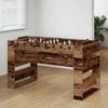 Vintage Wood Table Football Table 146.5 x 74 x 85 cm Engineered Wood