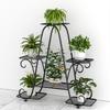 Multi-Tier Movable Plant Stand