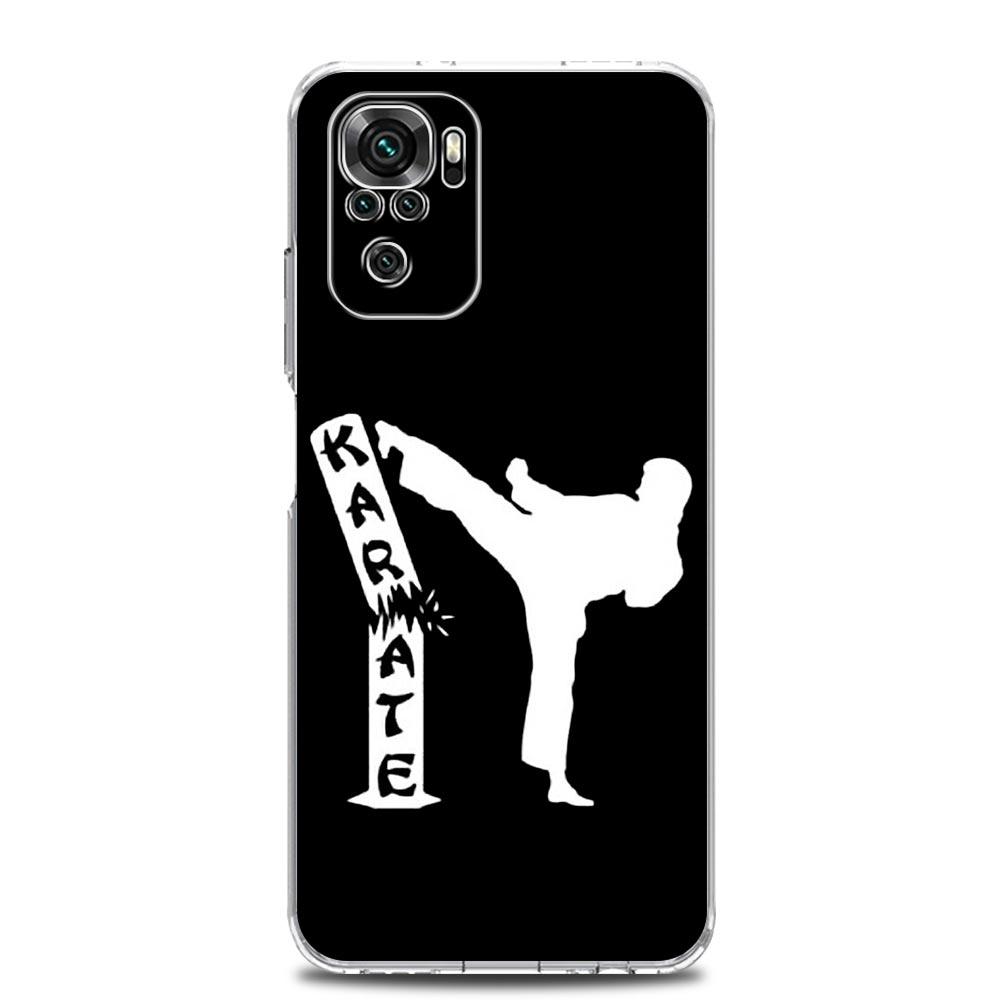 Чехол для телефона для Xiaomi Redmi Note 15 14 13 12 4G 10 11 Pro Plus 5G 14C 13C 12C 10C Прозрачный Мягкий ТПУ Чехол Дзюдо Тхэквондо