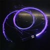 Заряжаемый от USB Синий Светодиодный Оптоволоконный Хлыст Танцевальный Хлыст Светящаяся Ручная Веревка Световой Хлыст Реквизит для Атмосферы для Танцев Фестиваля Вечеринки