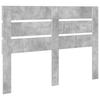 Headboard Concrete Grey Engineered Wood