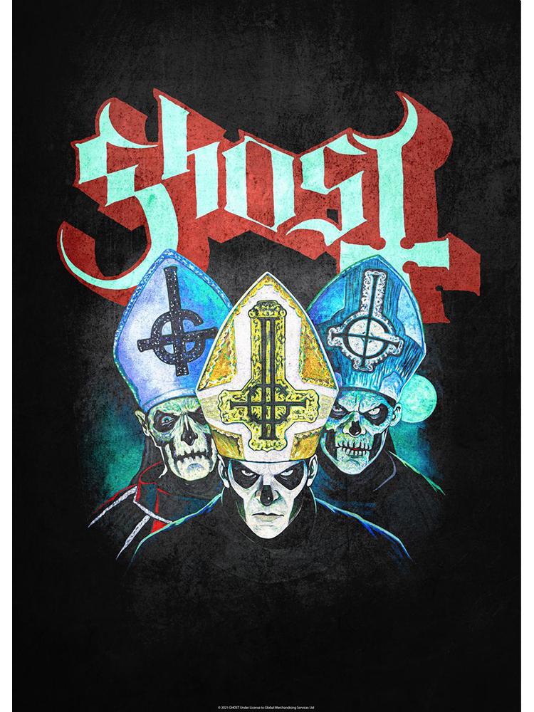 Абстрактные плакаты с группой призраков, картина на холсте, хэви-метал группа, настенная художественная картина для гостиной, кофейни, бара, украшения дома