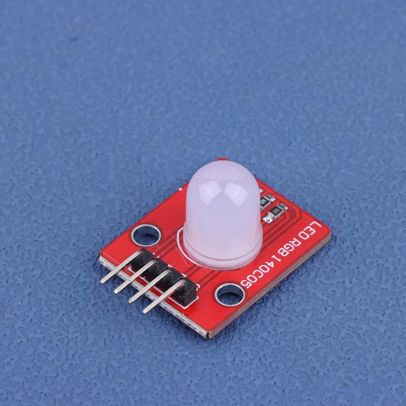 5 шт. 10 мм Полноцветный Трехцветный Совместимый RGB светодиодный модуль 140C5 Электронные строительные блоки для Arduino DIY Стартовый набор