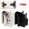 1/2inch Self Closing Spring Hinge Kitchen Cabinet Hinges Furniture Hardware Half Conceal Cover Plate Self Closing Hinges