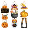DIY Halloween  Door Hanging Sign Pumpkin/Witch Hat /Ghost Halloween  Door Hanger   Halloween Party