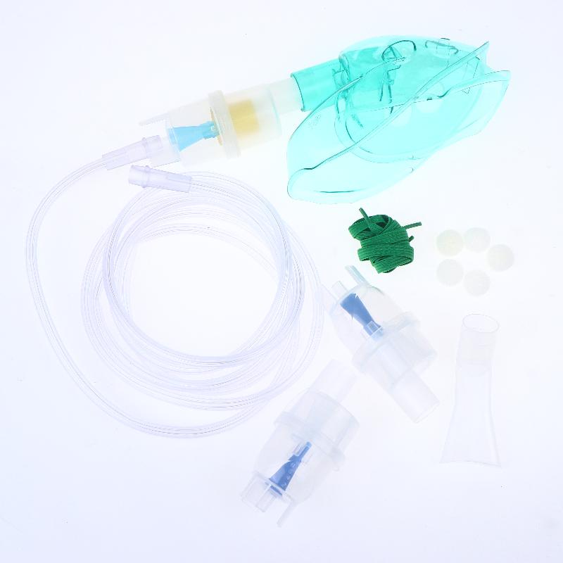 Фильтры Чашка-небулайзер Маска Взрослый Ребенок Комплект ингалятора Семейный Домашний Воздушный компрессор Распыление Здоровье 1 Комплект Мягкая трубка Катетер для ингалятора