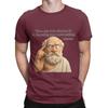 Socrates Quote T Shirt Unisexs Cotton Vintage Tshirts Round Neck Tee Shirt Short Sleeve Clothing Gift Idea