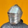 Dark Soul Unisex Warrior Steel Helmet  Elegant Medieval Armor for , Cosplay Reenactments Handcrafted for Authenticity