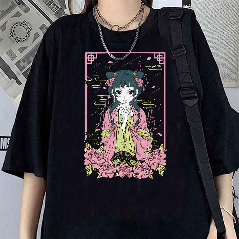 Apothecary Diaries tshirt Women Colorful Trendy Punk kawaii 80s tshirt hip hop Breathable Graphic kawaii Pop Culture aesthetic