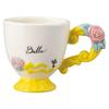 Disney "Beauty and the Beast" Mug, Approx. 330ml, White, SAN3631
