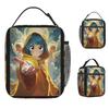 Luce Vatican Mascot Lunch Bag Travel Lunch Box For Girls Leisure Graphic Thermal Lunch Bags Waterproof Portable Cooler Bag
