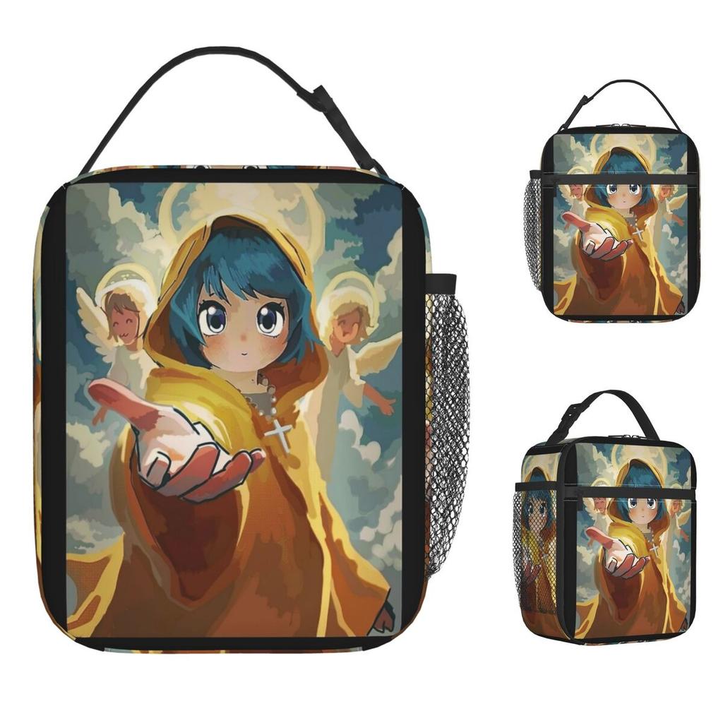 Luce Vatican Mascot Lunch Bag Travel Lunch Box For Girls Leisure Graphic Thermal Lunch Bags Waterproof Portable Cooler Bag