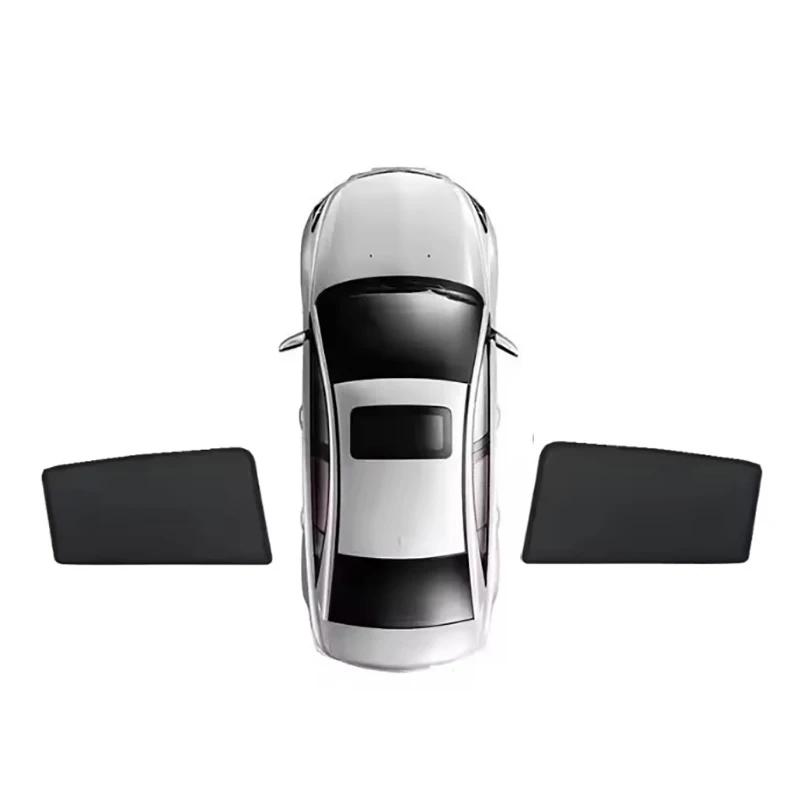 For XPeng G6 2024 2025 Car Magnetic Coverage Sunshade Anti-UV Mesh Sunshade Sunscreen Privacy Protection Auto Accessories
