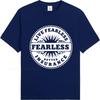 Graphic Summer Unisex Tshirt Live Fearless Better Insurance Established 1920 Short Sleeve Soft O Neck Tshirt Cotton Teeshirt
