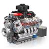 487 шт. Наборы строительных блоков двигателя V8 Lsx454, Технические, Имитированные, Мелкодетальные, Сборные кирпичики, Модель, Игрушки, Подарки на праздник