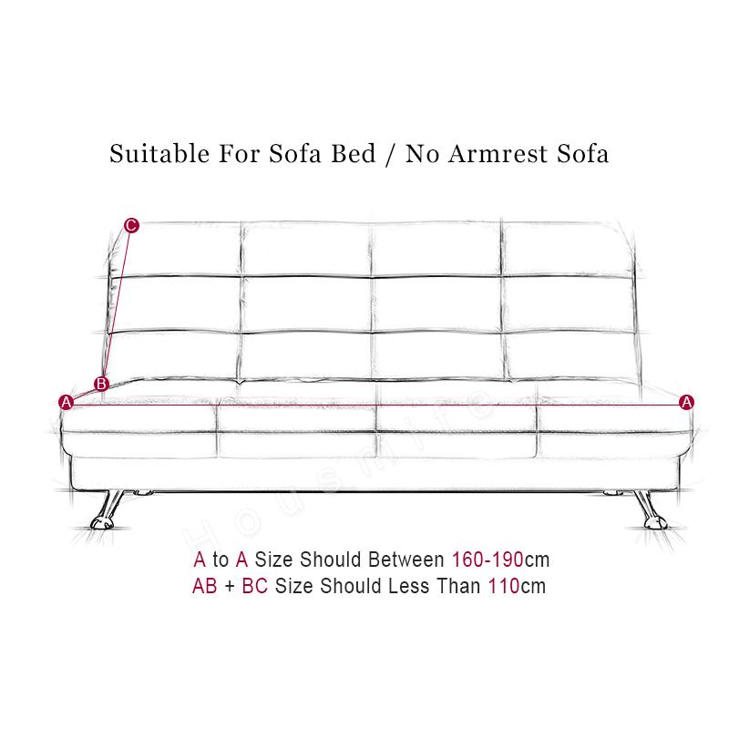 Эластичный складной чехол для дивана-кровати «все включено», плотный чехол для дивана, полотенце, чехол для дивана, чехол без подлокотника Housse De Canap