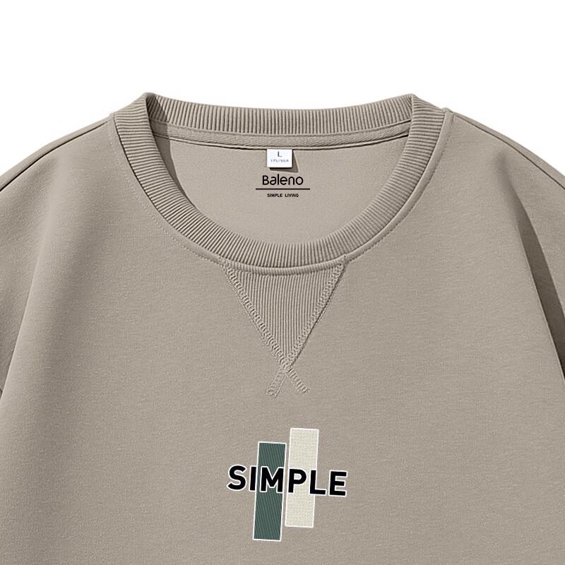 Baleno Men's Trendy Printed Round Neck Sweatshirt