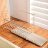 Stainless Steel Double-layer Water Cup Rack Large Capacity Bottle Drying Rack  Office