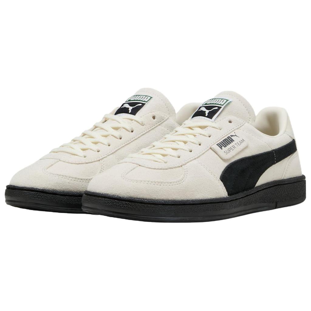 Puma Super Team Теплый Белый Черный Унисекс Кроссовки Кремовый 403171-03
