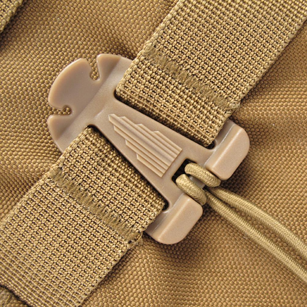 Маленький рюкзак Molle, карабин, фиксированные пряжки, EDC-инструмент, эластичная веревка, стропа для семейных аксессуаров для кемпинга на открытом воздухе