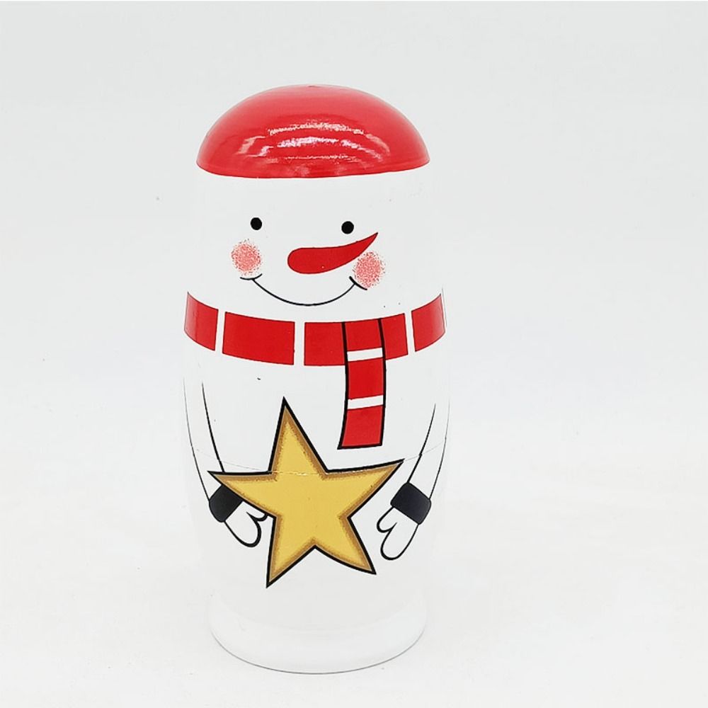 Japanese Girl Animal Matryoshka Doll Snowman Girls Russian Doll Owl Nesting Dolls  Xmas Gifts