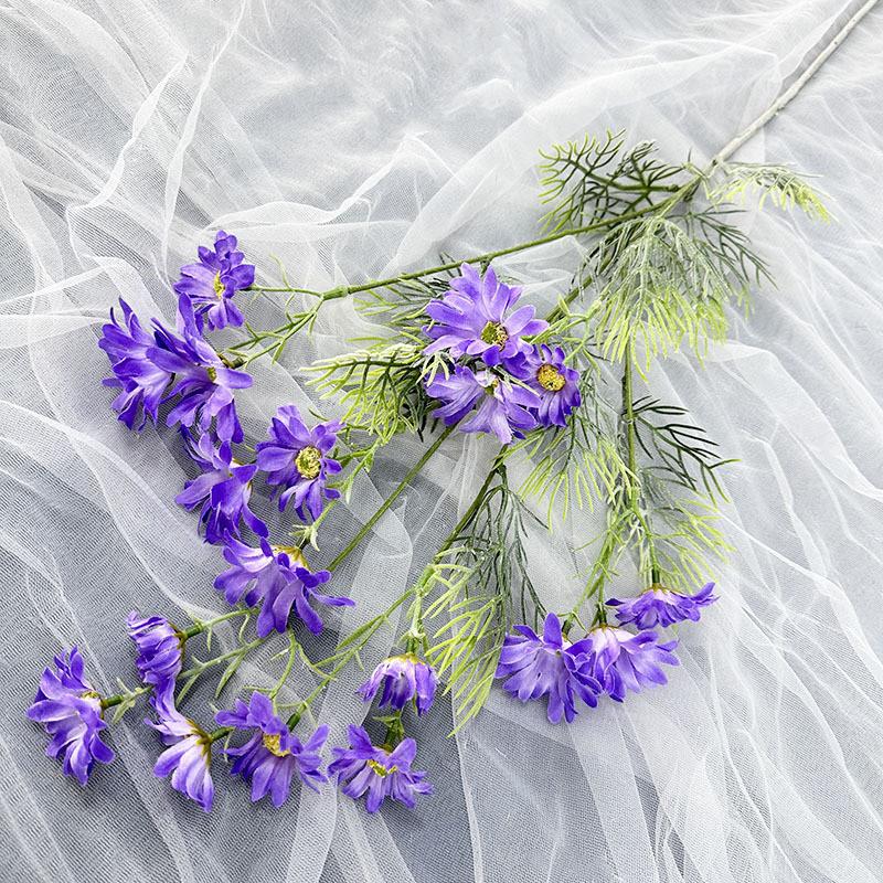 Chrysanthemum Artificial Flower Wedding Hotel Restaurant Decoration Desktop