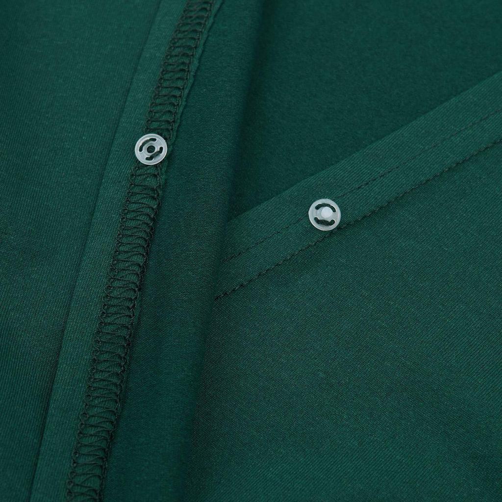 Осенне-зимнее женское повседневное однотонное платье с V-образным вырезом и длинными рукавами, с завышенной талией