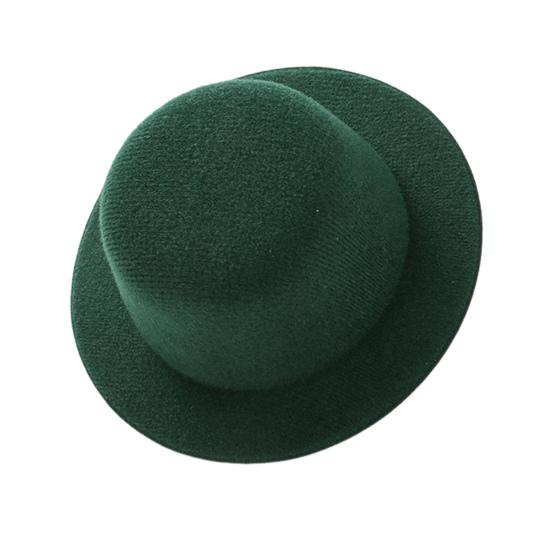 Felt Mini Top Hats Small Snowman Decoration for Christmas Dolls DIY Projects Handmade Baby Toppers Garland Decor