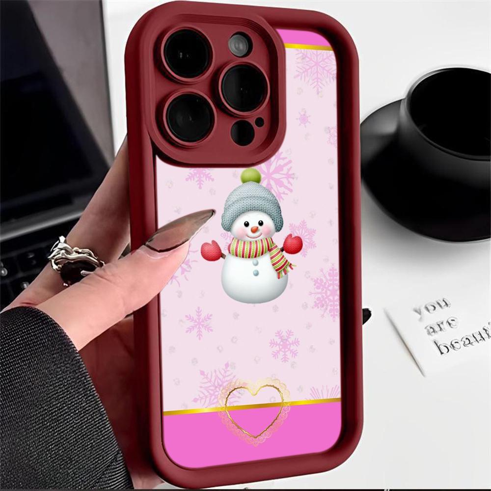 Чехлы для телефонов Ae108 Happy New Year Merry Christmas для Xiaomi 14T 12 11 Lite 5G NE Redmi 13C 14C 9a A3 Note 12 Pro 11s Angel Eye Ladder Protective Cover