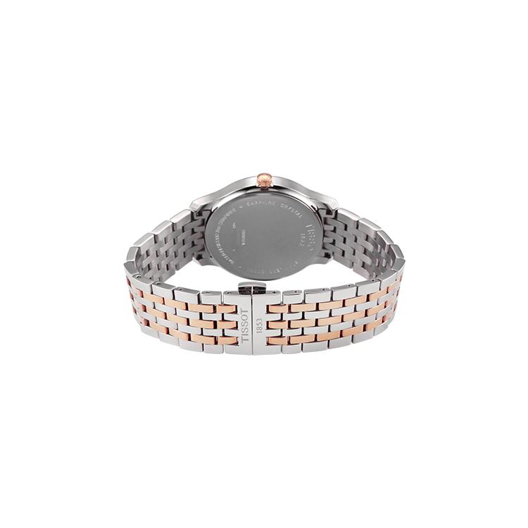 Tissot Junya Collection Кварцевый механизм 30м Водонепроницаемость Мужские часы 42мм Белый циферблат Корпус из нержавеющей стали T063.610.22.037.01