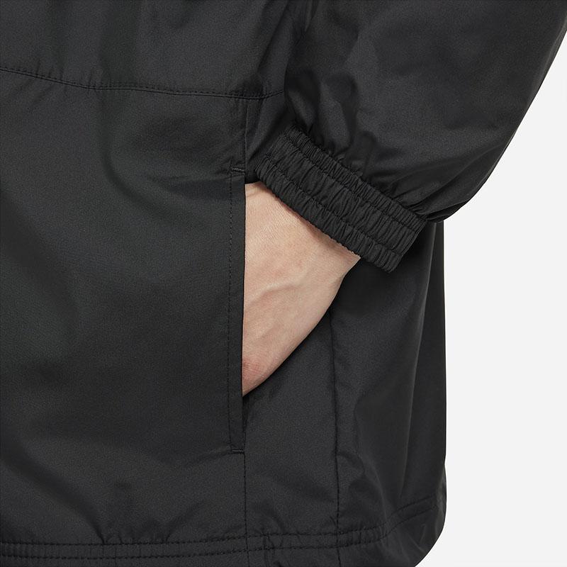 Nike Легкая дышащая повседневная спортивная куртка с тканым капюшоном, женские куртки черного цвета DD5853-010