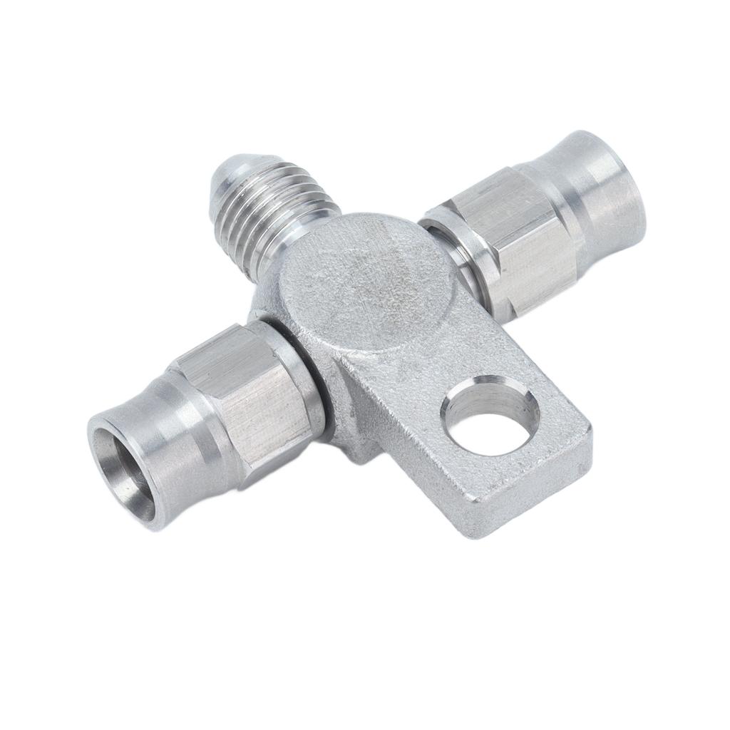 Тройник тормозного шланга AN-3 Фитинги для концов шланга AN3 Компоненты из нержавеющей стали для автомобилей