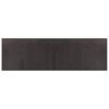 Rectangular Rug Dark Brown 60 x 200 cm Bamboo