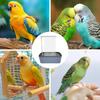 Blue Bird Bathing Tub Shower Box Automatic Parrot Bath Fountain Multipurpose Bird Bathtub for Cockatiel African Grey Cleaning