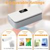 2026 New Mini Sealing Machine, Potato Chip Bag Sealing Machine, with Cutter and Magnet, LED Power Display
