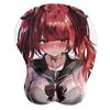 Cute Sexy Girl Silicone 3DMouse Pad Anime With Wrist Rest Support Opie Ergonomic Non Slip Creative Table Pad For Men