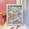 Детская Алмазная Живопись В Рамке Ручной Работы Сумка с Материалами Sanrio Алмазная Паста Живопись Концентрация Игрушка
