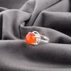 Wonderful Carnelian Gemstone Jewelry, 925 Solid Sterling Silver Ring, Handmade Beautiful Silver Ring For Wedding Gift